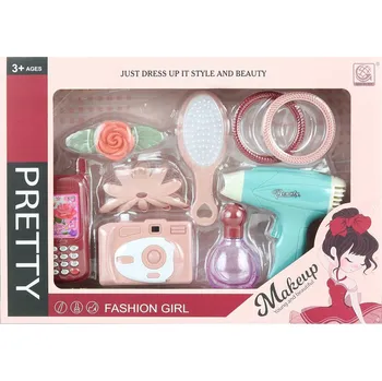 Dětská kuchyňka Sada krásy dětský set s mobilním telefonem a fotoaparátem v krabici | 707667