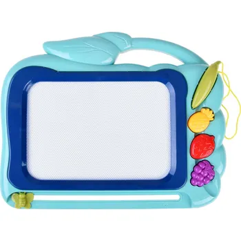 Magnetická kreslící tabulka JOKO Kreslící tabulka Fruit s razítky Modrá