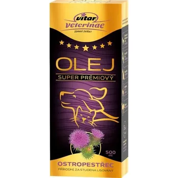 VITAR Vitar veterinae ostropestřec olej 500 ml