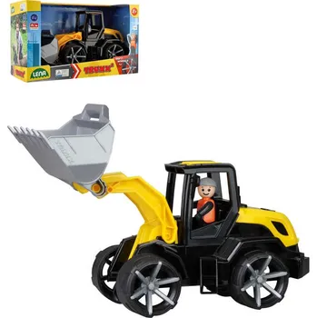 Hračka na písek LENA TRUXX 2 auto nakladač funkční set s figurkou plast v krabici | 31