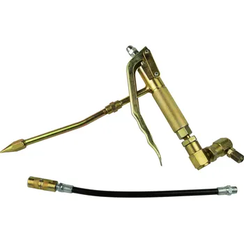 GEKO Pneumatická mazací pistole + kovová a gumová hadice G01129A
