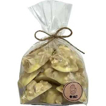 Nutworld.cz Arašídové hrudky v celofánku - Bílá čokoláda 150g