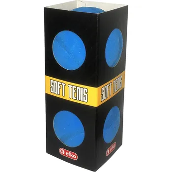 EFKO Míčky na soft tenis pěnové modré 7cm molitanové tenisáky set 2ks | 549502