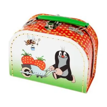 Školní kufřík KAZETO Kufřík dětský KRTEK (Krteček) a jahoda mini 16cm | AS22