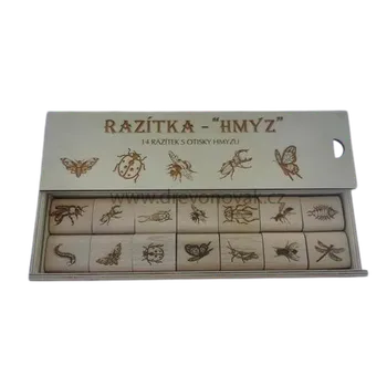 Dětské razítko Dřevo Novák Razítka hmyz č.10031
