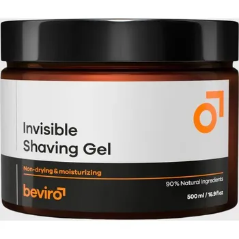 Beviro Transparentní gel na holení 500ml