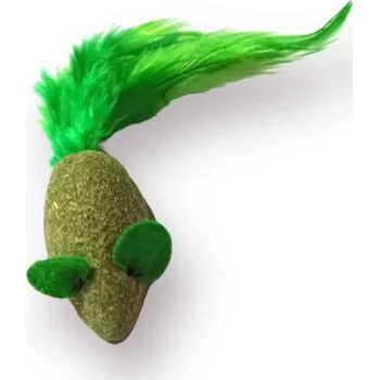 Hračka pro kočku Animalshop.cz Myška / srdce / kulička se šantou - (Catnipem) - 9 cm