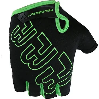 Cyklistické rukavice rukavice pánské Poledník F3 NEW II černo-zelené M