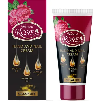Péče o ruce NATURAL ROSE OILS OF LIFE krém na ruce a nehty, 50 ml
