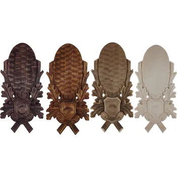 Dřevo Novák Podložka pod trofej, řezbovaná, srnec č.128 Barva: Hnědá