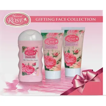 Kosmetická sada Arsy Cosmetics NATURAL ROSE Giffting face collection