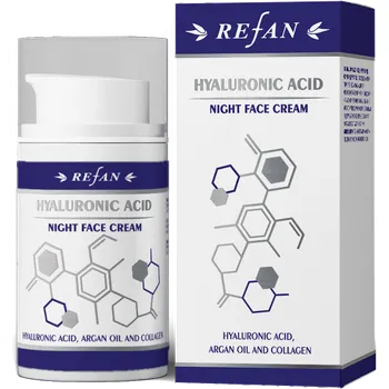 Pleťový krém REFAN HYALURONIC ACID noční krém, 50 ml