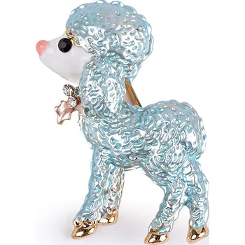 Náramek Brož králíček, ovečka, žirafa, liška, malé, 1 modrá pomněnková ovečka