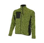 BENNON mikina na zip ALTOS, žlutá