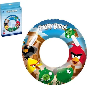 BESTWAY Atosa Kruh nafukovací Velký Angry Birds 91 cm Do vody | 24