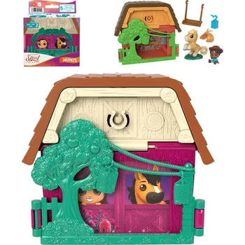 Figurka MATTEL SPIRIT Rozkošní poníci a přátelé set koník s figurkou a doplňky 6 druhů | 890021