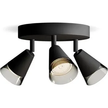 Bodové svítidlo Cleft bodové svítidlo 3x GU10 5W bez zdroje 20cm kulaté IP20 + DOPRAVA ZDARMA