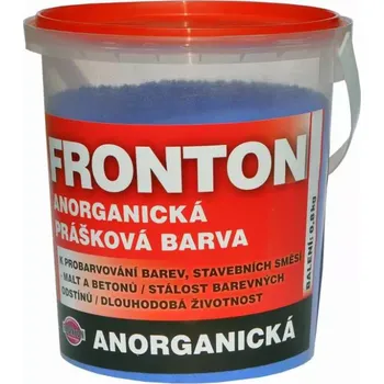 Fronton anorganická prášková barva 0,8 kg, 0452 modrá