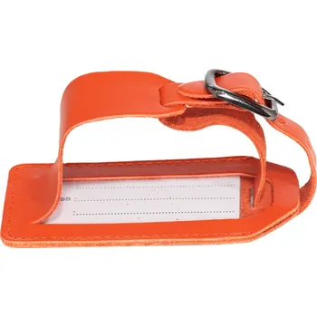 Příslušenství k zavazadlu Travelite Jmenovka visačka na kufr Kožená Oranžová