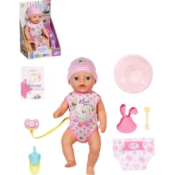 ZAPF BABY BORN Little Panenka holčička 36cm miminko s funkcemi s doplňky | 444749
