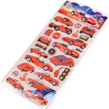 Samolepící dekorace Samolepky 3D auta Č.1