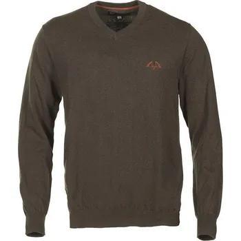 Pánský svetr Swedteam CREST V-Neck Swedteam green pánský svetr Velikost: S