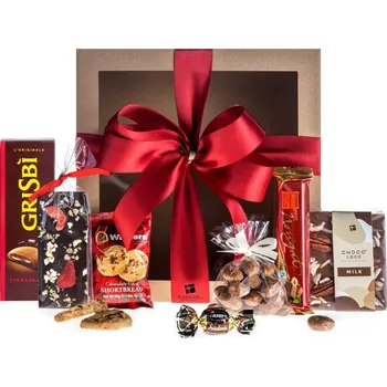 Dárkový potravinový koš Dárkovna s.r.o. - Dárkový box Sladké mámení