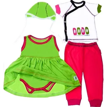 Kojenecká výbavička 1M2355 zelená 62