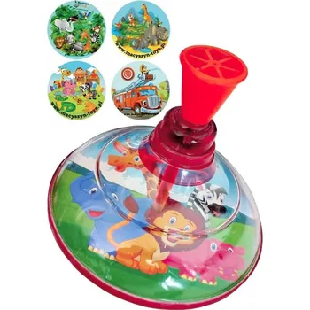 Hračka pro nejmenší Káča točící velká 16cm dětský vlček plastový různé druhy | 224228