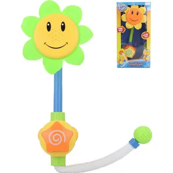 Fontánka sprcha slunečnice s přísavkou baby do vany stříká vodu plast | 24