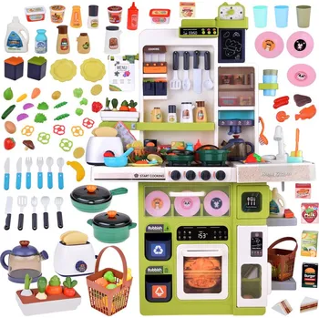 Dětská kuchyňka JOKO Interaktivní dětská kuchyňka HomeKitchen Green 101 ks