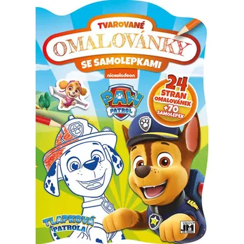 omalovánky JIRI MODELS Omalovánky tvarované + samolepky II. Tlapková Patrola | 14