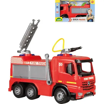 autíčko LENA Auto Mercedes hasiči odstrkovadlo stříká vodu 65cm odrážedlo Arocs 2158 | 661132