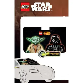 Stínítko do auta Clona do auta na čelní sklo Star Wars (Hvězdné Války) set stínítko + samolepka | AS138