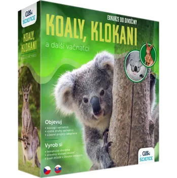 Společenská hra ALBI SCIENCE Exkurze do divočiny Koaly, klokani a další vačnatci | 65554