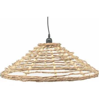 Stojací lampa Stropní světlo DKD Home Decor Kaštanová Kov 50 W Městská 220 V 57 x 57 x 19 cm 57 x 57 x 22 cm
