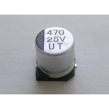 Kondenzátor kondenzátor 470uF/25V 10x10 smd
