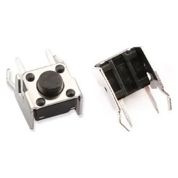 vypínač SMD mikrospínač 6*6*4,5mm pájecí nožky tlačítko zboku