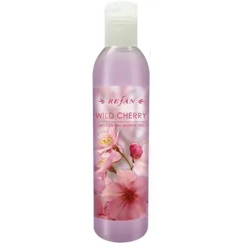 Sprchový gel REFAN DIVOKÁ TŘEŠEŇ hydratující sprchový gel, 250 ml