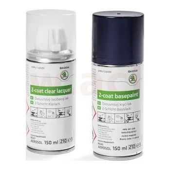 lakový sprej ŠKODA - modrá DEEP SEA metalíza (F5U) ORIGINÁL