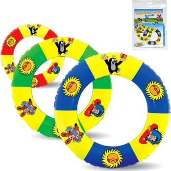 KRTEK (Krteček) Dětský nafukovací kruh 40cm do vody 3 barvy | 24