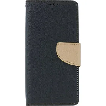 Pouzdro na mobilní telefon Pouzdro Xiaomi Redmi Note 13 Pro knížkové černo-zlaté (kryt neboli obal na Xiaomi Redmi Note 13 Pro)
