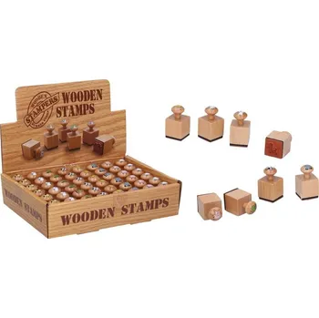 Dětské razítko Wiky Razítko dřevěné zvířátka