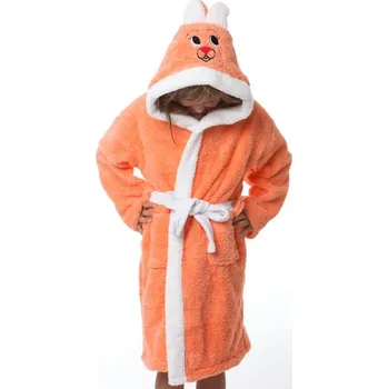 Dámské noční prádlo Dívčí župan, župan pro holky ITZD194 oranžová 98-104-3-4-let