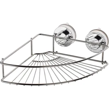 Drátěná police Ridder Vacuum Police rohová nerezová, chrom, 12020000