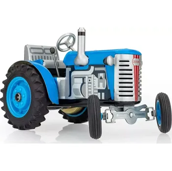 autíčko Kovap Traktor ZETOR SOLO modrý – plastové disky kol