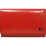 Módní dámská kožená peněženka Rovicky Logis, červená