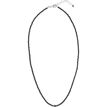 Náhrdelník Alisia Korálkový náhrdelník z černého spinelu AL1628-Argento-Spinello + 2 měsíce na vrácení zboží