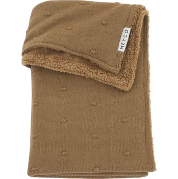 Dětská deka Meyco Deka Mini knots fleece - Toffee