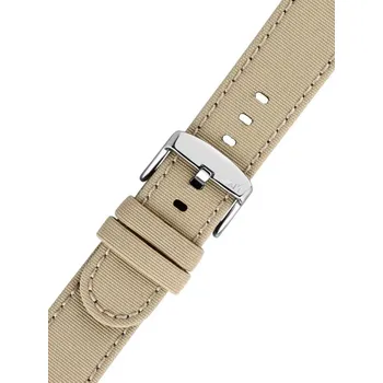 Řemínek na hodinky Textilní řemínek Morellato Viareggio 5969E13.026 M. béžový, recyklovaný materiál